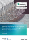 Buchcover Methodik zur Qualifizierung des Lichtbogenbolzenschweißens mit Hubzündung für den Einsatz im Unterwasserbereich