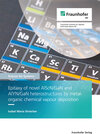 Buchcover Epitaxy of novel AlScN/GaN and AlYN/GaN heterostructures by metal-organic chemical vapour deposition