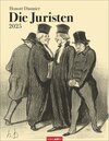Buchcover Honoré Daumier: Die Juristen Kalender 2025