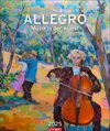 Buchcover Allegro - Musik in der Kunst Kalender 2025 - Musik in der Kunst