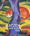 Buchcover Katzen in der Kunst Edition Kalender 2026