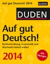 Buchcover Duden Auf gut Deutsch! Wissenskalender 2014