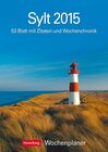 Buchcover Sylt Wochenplaner 2015