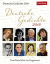 Buchcover Deutsche Gedichte 2016