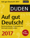Buchcover Duden Auf gut Deutsch! - Kalender 2017