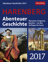 Buchcover Abenteuer Geschichte - Kalender 2017