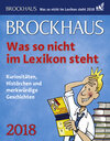 Buchcover Brockhaus Was so nicht im Lexikon steht - Kalender 2018