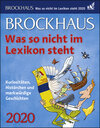 Buchcover Brockhaus Was so nicht im Lexikon steht Kalender 2020