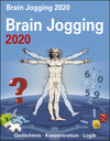 Buchcover Brain Jogging Kalender 2020