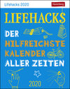Buchcover Lifehacks Kalender 2020