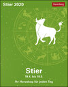 Buchcover Stier Kalender 2020