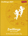 Buchcover Zwillinge Kalender 2021