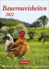 Buchcover Bauernweisheiten Kalender 2022