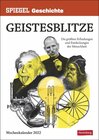 Buchcover SPIEGEL GESCHICHTE Geistesblitze Kalender 2022