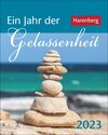 Buchcover Ein Jahr der Gelassenheit 2023 Mini-Geschenkkalender. Entspannt durchs Jahr mit dem kleinen täglichen Abreißkalender. Kl