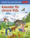 Buchcover Kalender für clevere Kids Tagesabreißkalender 2024. Täglich neues Wissen für Kinder ab 8. Abreißkalender für jeden Tag, 