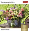 Buchcover Blumenpracht Postkartenkalender 2024. Kalender mit 53 traumhaften Fotos von Blumensträußen und Blüten. Blumen-Kalender 2