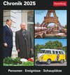 Buchcover Chronik Tagesabreißkalender 2025 - Kulturkalender - Personen, Ereignisse, Schauplätze