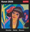Buchcover Kunst Tagesabreißkalender 2025 - Kulturkalender - Künstler, Werke, Museen
