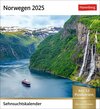 Buchcover Norwegen Sehnsuchtskalender 2025 - Wochenkalender mit 53 Postkarten