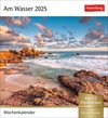 Buchcover Am Wasser Postkartenkalender 2025 - Wochenkalender mit 53 Postkarten