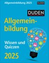 Buchcover Duden Allgemeinbildung Tagesabreißkalender 2025 - Wissen und Quizzen