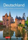 Buchcover Deutschland Wochenplaner 2025 - 53 Blatt mit Zitaten und Wochenchronik