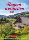 Buchcover Bauernweisheiten Wochenkalender 2025 - Bauernregeln, Brauchtum, Gartentipps, Haushaltstipps