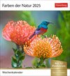 Buchcover Farben der Natur Postkartenkalender 2025 - Wochenkalender mit 53 Postkarten