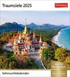 Buchcover Traumziele Sehnsuchtskalender 2025 - Wochenkalender mit 53 Postkarten