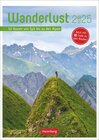 Buchcover Wanderlust Wochen-Kulturkalender 2025 - 53 Touren von Sylt bis zu den Alpen