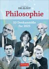 Buchcover DIE ZEIT Philosophie Wochen-Kulturkalender 2025 - 53 Denkanstöße für 2025