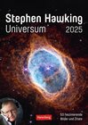 Buchcover Stephen Hawking - Universum Wochenplaner 2025 - 53 faszinierende Bilder und Zitate