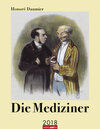 Buchcover Honoré Daumier Die Mediziner - Kalender 2018