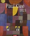 Buchcover Paul Klee Kalender 2023. Großer Wandkalender mit bekannten und selten gezeigten Werken des vielseitigen Künstlers. Kunst