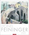 Buchcover Lyonel Feininger Kalender 2023. Kubismus und Expressionismus in einem Kunstkalender im Großformat. Jahres-Wandkalender 2