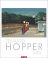 Buchcover Edward Hopper Kalender 2023. Selten gezeigte Werke des beliebten amerikanischen Künstlers in einem großen Wandkalender 2
