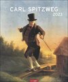 Buchcover Carl Spitzweg Edition Kalender 2023. Kunstvoller Wandkalender mit romantischen Meisterwerken aus der Spätromantik. Große