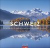 Buchcover Die Schweiz Kalender 2023. Spektakuläre Landschaften in einem Wandkalender im Großformat. Die Schweiz in beeindruckenden