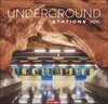 Buchcover Underground Stations Kalender 2024. Spektakuläre Architektur unter der Erde in einem großen Wandkalender 2024. U-Bahn-Ha