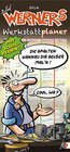 Buchcover Werners Werkstattplaner 2014