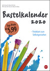 Buchcover Bastelkalender weiß A4 Kalender 2020