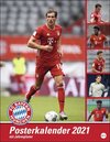 Buchcover FC Bayern München Posterkalender Kalender 2021