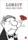 Buchcover Loriot Heile Welt Halbmonatskalender 2022