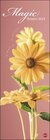 Buchcover Magic Flowers Vertical Kalender 2023. Langer Wandkalender mit farbenprächtigen Blumen-Fotos. Dekorativer XXL Kalender ve