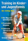 Buchcover Training im Kinder- und Jugendtennis