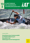 Buchcover Entwicklung eines Strukturmodells der Wettkampfleistung im Kanuslalom und Ableitungen für die Trainingspraxis