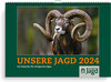 Buchcover Wandkalender Unsere Jagd 2024