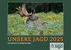 Buchcover Wandkalender Unsere Jagd 2025