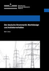 Buchcover Der deutsche Strommarkt: Marktdesign und Anbieterverhalten